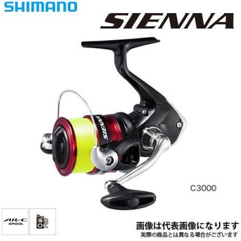 C3000 3号糸付き 19 シエナ C3000 3号糸付き SHIMANO(シマノ) 自重250g ストローク14.5mmハンドル長さ55mm -  【通販モノタロウ】