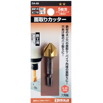 面取りカッター5枚刃鉄工 BIGMAN