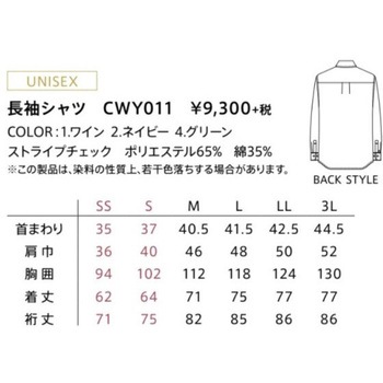 CAREAN 長袖シャツ カーシーカシマ