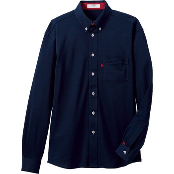 CAREAN 長袖ニットシャツ カーシーカシマ