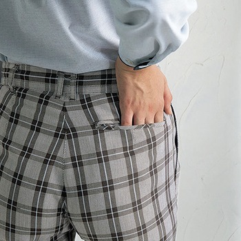 CAREAN チェックパンツ カーシーカシマ