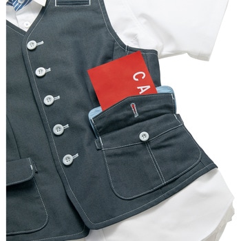CAREAN ヒッコリーベスト カーシーカシマ
