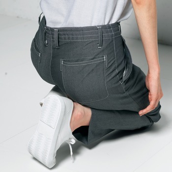 CAREAN ヒッコリーパンツ カーシーカシマ