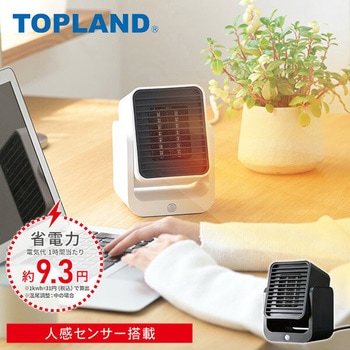 コンパクトセラミックヒーター TOPLAND