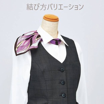 ENJOY アスコットスカーフ カーシーカシマ