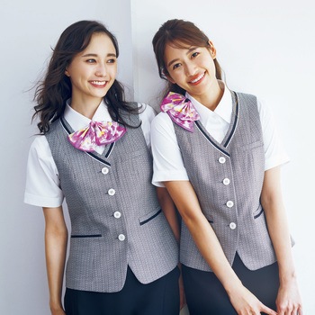 ENJOY 2WAYリボンミニスカーフ カーシーカシマ