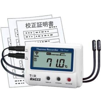 ティアンドデイ 温湿度記録計 おんどとり(無線LAN) TR-72wb