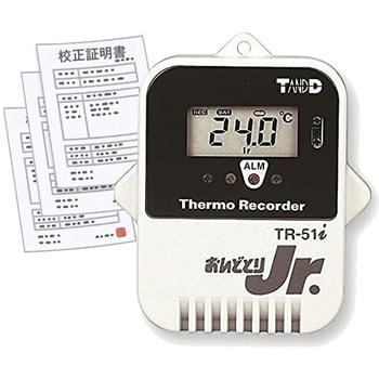 TR-51i 校正証明書付 おんどとり小型防水温度データロガー赤外線通信