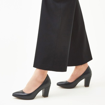 ENJOY Noir クロップドパンツ カーシーカシマ