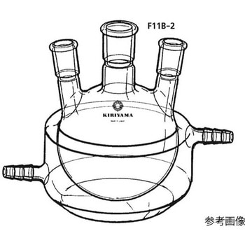 三ッ口マントルフラスコ F11B-2シリーズ 桐山製作所