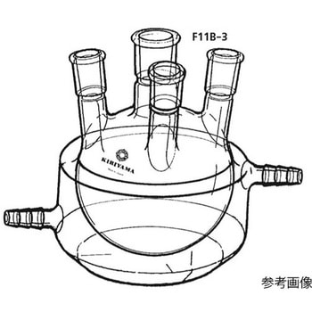 四ッ口マントルフラスコ F11B-3シリーズ 桐山製作所