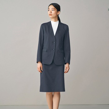 ENJOY Noir セミタイトスカート カーシーカシマ