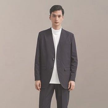 ENJOY Noir 長袖ハイネックカットソー カーシーカシマ