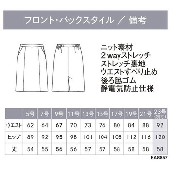 ENJOY セミタイトスカート カーシーカシマ