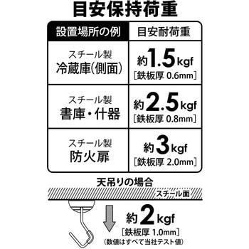 マグネットフック ゼロスライド MagX(マグエックス)