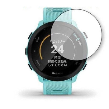 液晶保護フィルム GARMIN ForeAthlete 55 ブルーライトカット 反射防止 互換品 メディアカバーマーケット