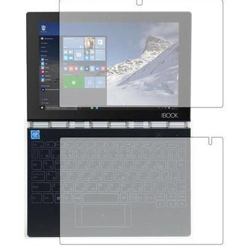 液晶保護フィルム YOGA BOOK 液晶用・ハロキーボード用/Lenovo 高硬度9H ブルーライトカット メディアフューチャー