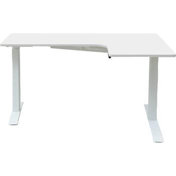 電動昇降デスク メモリー機能付き L字 幅140 高さ71-117 cm YAMAZEN(山善)