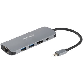 USB Type-Cドッキングステーション 有線LANポート グリーンハウス