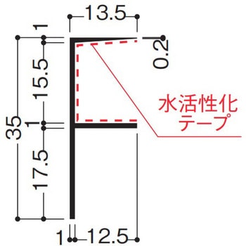 目透し見切 フクビ化学