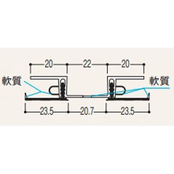 ツイン廻り縁3型 フクビ化学