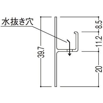 バスパネルカウンター見切 フクビ化学