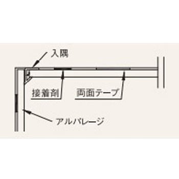 鏡面アルパレージ用入隅 フクビ化学