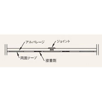 鏡面アルパレージ用ジョイント フクビ化学