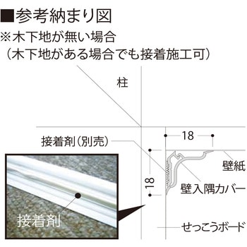壁入隅カバー フクビ化学