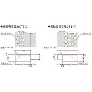 振動吸収目地CT3 フクビ化学