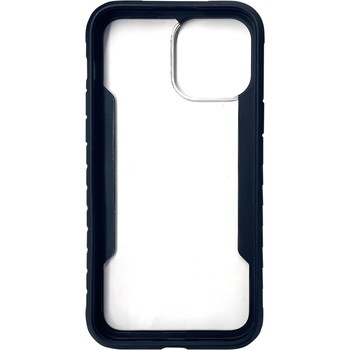 IPHONE 13ProMax耐衝撃アルミフレームクリア背面ケース エアージェイ