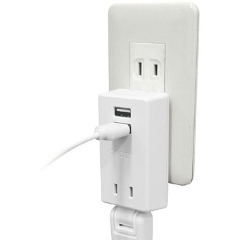 USB充電ポート付きコンセントタップ TOPLAND