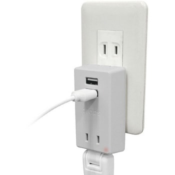USB充電ポート付きコンセントタップ TOPLAND