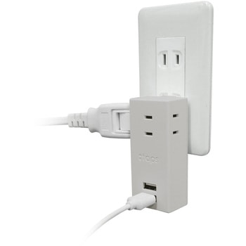 電源タップ USB 2ポート TOPLAND