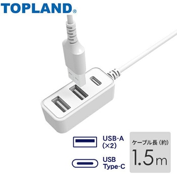 USB電源延長ポート オートパワーシステム搭載 TOPLAND