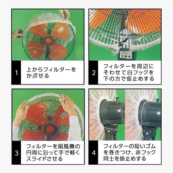 工業扇風機用フィルター 日本デンソー