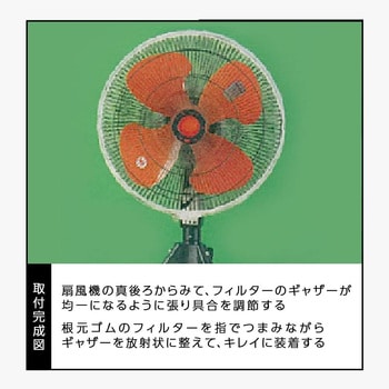工業扇風機用フィルター 日本デンソー