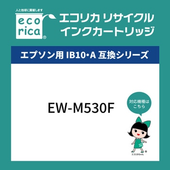 リサイクルインク エプソン対応 IB10KA エコリカ