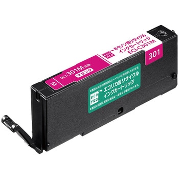 リサイクルインク キヤノン対応 BCI-301M エコリカ