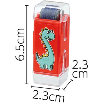 11847 恐竜ローリングスタンプBOXセット アーテック 寸法24×24×65mm 1