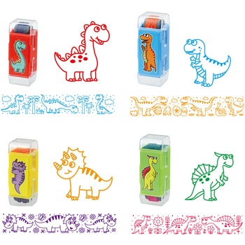 恐竜ローリングスタンプBOXセット アーテック