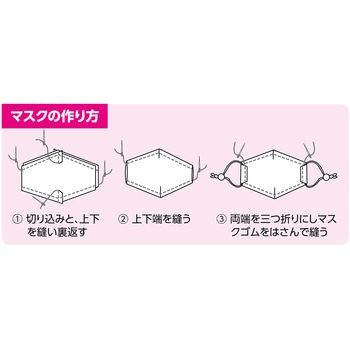 手作り立体マスクキット ライトピンク アーテック[学校教材・教育玩具]
