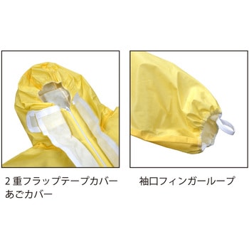 耐薬品化学防護服 バリアーマン C8050 日光物産(NIKKO)