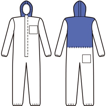ハイブリッド防護服 日光物産(NIKKO)