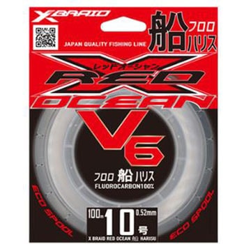 X-BLAID RED OCEAN V6 船ハリス X-BRAID