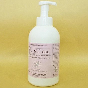 塩素系洗浄・消臭ハンドソープ ネオマイルドSCL ムースタイプ 800mL ユーアイ化成