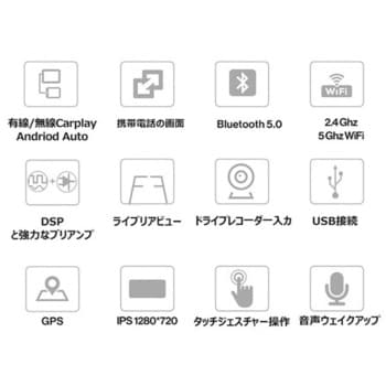 S8G2113LT ディスプレイオーディオ S8シリーズ 2din タッチパネル ATOTO 画面サイズ258mm×160mm S8G2113LT -  【通販モノタロウ】