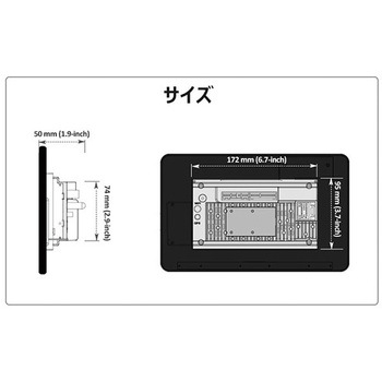 ディスプレイオーディオ S8シリーズ 2din タッチパネル ATOTO