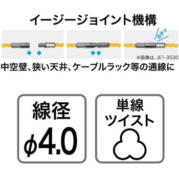 マルチジョイント呼線ロッド(イージージョイント) DENSAN(デンサン/ジェフコム)