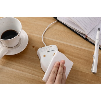 【感染症対策】GETT 医療用 防水ウォッシャブルマウス プラスチック 光学式 IP68保護 CleanType MSI-U10090 GETT